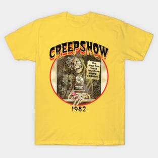 Creepshow 1982 Oval Worn Out Lts T-Shirt